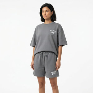 High Quality Customized Womens <b>Twin</b> <b>Set</b> Street Style Women Graphic Print Breathable Casual Wear <b>Twin</b> <b>Set</b> for Summer Seasons - Product Image 4