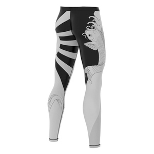 Leggings d'entraînement flexibles pour hommes, leggings athlétiques confortables pour hommes, leggings de course performants pour hommes - Product Image 5