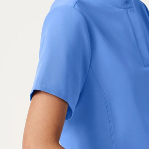 Uniforme de Enfermería Unisex de Alta Calidad, Personalizable, en Tela Jersey Lisa, Transpirable, con Múltiples Bolsillos, Blusa Médica para Hospital - Product Image 3
