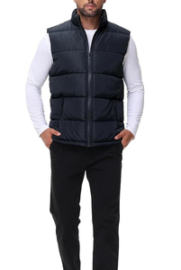 ODM Service Popular Fleece <b>Jacket</b> Vest for <b>Men</b> Casual Thermal Running <b>Mens</b> Custom Patchwork <b>Utility</b> Vest - Product Image 6
