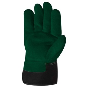 Gants chauds d'hiver en coton rouge, isolés thermiquement, unisexes, à enfiler, pour l'extérieur - Product Image 5