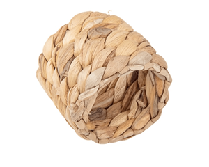 Woven Eco-Friendly <b>Half</b> <b>Moon</b> Shape Durable Lightweight Napkin Ring <b>Table</b> Decoration Hand Wash Two Handles Vietchoice Handmade - Product Image 1