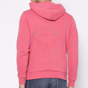 เสื้อฮู้ดดี้ผู้ชายไซส์ใหญ่แฟชั่นใหม่สำหรับฤดูหนาว มีกระเป๋าแบบ Muff Pocket พร้อมโลโก้สั่งทำได้ สไตล์ลำลอง - Product Image 3