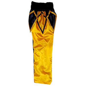 Pantalon de sport unisexe noir et bleu pour arts martiaux mixtes, coupe régulière, en polyester extensible, pour adulte - Product Image 5