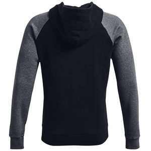 Sudadera informal ligera de algodón para hombre, sudadera con cordón, hombro caído, Sudadera con capucha de yoga personalizada para hombre con bolsillo - Product Image 4