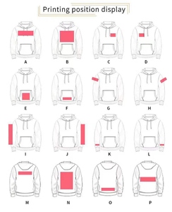 Vente en gros de sweats à capuche zippés tendance, personnalisables, en mélanges de coton, vierges, avec masque intégré pour le visage et col zippé - Product Image 6