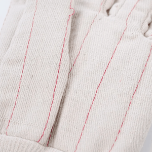 Meilleure vente Gants de sécurité antidérapants résistants aux coupures XL en tissu polaire double tissé, poignet en tricot de toile, gants de travail à prise alimentaire - Product Image 4