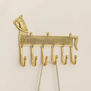 Designer Crafted Metal Wall Hooks For Entryway Coat <b>Hat</b> <b>Bag</b> Hanging Wall Storage Organizer - Product Image 6