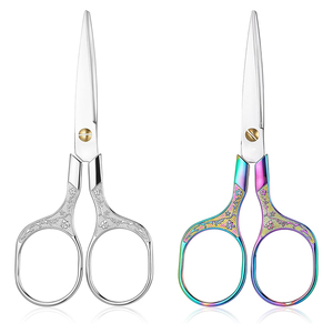 Tijeras de Costura Elegantes de 5.31 Pulgadas con Mango Decorativo y Cuchillas Afiladas, Tijeras de Acero Inoxidable para Manualidades - Product Image 1