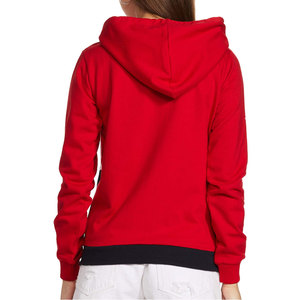Unisex Custom <b>Men</b> Women Color Block Zip Up Hoodie Wholesale Red <b>White</b> Black Fleece Hooded <b>Sweatshirt</b> Manufacturer - Product Image 2