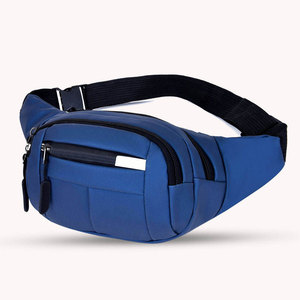 Sac banane unisexe Econex Sports en similicuir bleu, sangle détachable, fermeture éclair, étanche, pour la chasse, la randonnée, 21L - Product Image 2