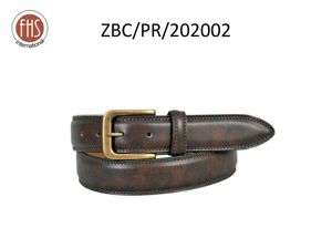 Ceintures en cuir véritable de haute qualité, gaufrées croco, avec boucle en alliage de zinc, longueur personnalisable, finition gris brillant, vente en gros usine - Product Image 2