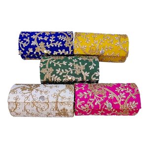 Handmade Embroidery <b>Gift</b> <b>Box</b> Low Price Decorative Storage <b>Box</b> for Jewelry Accessories and <b>Gift</b> Packaging - Product Image 3