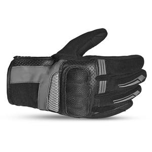 Guantes de Motociclismo de Cuero SAAR INDUSTRIES, Diseño de Nudillos Rígidos, Pantalla Táctil Inteligente, Impermeables y Transpirables - Product Image 2