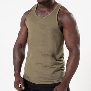 Customizable Crew Neck Knitted <b>Tank</b> <b>Top</b> for Men Polyester/Cotton Sporty Style <b>Loose</b> Fit Quick Dry Casual Outdoor Summer <b>Top</b> - Product Image 4