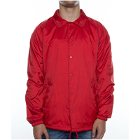 Vestes Coach Homme – Fabricant de Vêtements Personnalisés – Coupe-Vent Léger à Fermeture par Boutons-Pression – Veste de Sport Imperméable pour Équipes