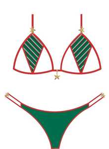 Soutien-gorge de sport respirant et écologique pour femme, grande taille, avec maintien moyen, bordure en dentelle et design épuré - Product Image 1