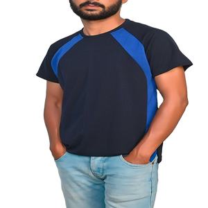 Custom Printing Fit Crewneck <b>Raglan</b> <b>Sleeve</b> Tee <b>Shirt</b> 60% Cotton 40% Polyester Soft <b>T</b> <b>Shirt</b> Low MOQ High Quality Men's <b>T</b>-<b>shirts</b> - Product Image 4