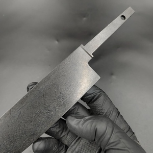 Cuchillo de Chef Gyuto Stonewashed, Hoja de Acero Japonés Tratado Térmicamente, 60-62 HRC, Afilado Plano, Personalizable DIY Jexa - Product Image 5