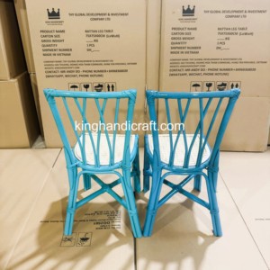 Sillas Infantiles de Ratán Hechas a Mano para Alquiler, Decoración de Fiestas de Cumpleaños y Bodas, Muebles al por Mayor - Product Image 5