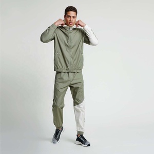 Nouvelle collection d'automne, arrivée de survêtements pour hommes de haute qualité, écologiques, réversibles, en polyester/coton, personnalisables - Product Image 3