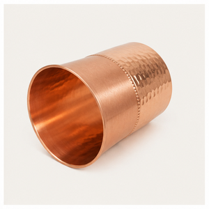 Pure <b>Copper</b> Tumbler Set Hammered <b>Copper</b> Glass for Ayurvedic Health Benefits Eco-Friendly Food-Grade Drinking <b>Cups</b> for Home - Product Image 3
