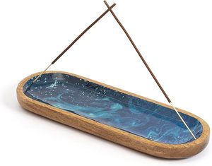 Premium Wooden Ash Catcher Cheap Rate Elegant Incense Holder <b>Tray</b> for Agarbatti Ash Collection and Use - Product Image 6