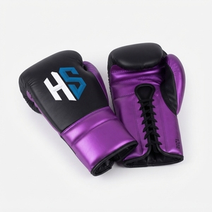 Gants de boxe en cuir de vache véritable, confortables, durables, multicolores, personnalisables avec votre propre marque, pour la lutte et l'entraînement professionnels - Product Image 5