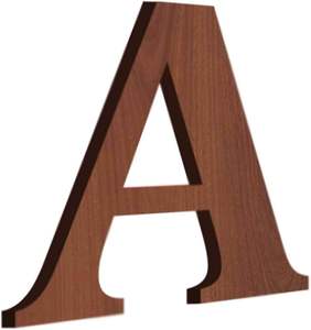 Lettres de l'alphabet en bois pour souvenir de bébé, cadeau personnalisé, décoration de chambre d'enfant - Product Image 3