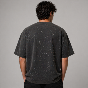 Chemises pour hommes OEM, t-shirts décontractés de qualité à manches courtes et longues, coupe ample, design à motifs, couleur unie, ODM - Product Image 2