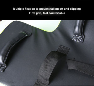 Custom Boxing PU Leather MMA Punching Focus Pads Durable PU Leather Thai Kick Pad Kit for MMA Karate Boxing Training Focus pad - Product Image 3