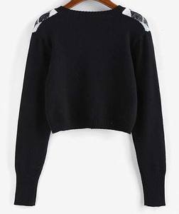 Suéter de Punto de Alta Densidad para Mujer - Jersey de Invierno Antipilling - Jersey Femenino Duradero y Suave de Color Sólido - Product Image 4