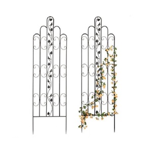 Nouvel arrivage : Treillis de jardin en fer forgé fait main, idéal pour les jardins de ferme et le support vertical des plantes, taille et forme personnalisables - Product Image 6