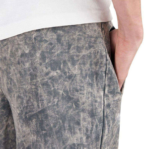 <b>Men</b> Wide Leg Canvas Sweatpants Elastic Waist Casual Joggers Midweight 100% Cotton Embroidery Streetwear <b>Summer</b> <b>Pants</b> - Product Image 5