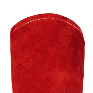 Gants de sécurité anti-coupure de qualité supérieure en cuir de vachette personnalisé avec logo imprimé sur mesure et protection TPR contre les chocs - Product Image 4