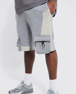 กางเกง10% ผ้าไนลอน90% เข้ารูปยืดหยุ่นได้สำหรับผู้ชายใหม่ฤดูร้อนกางเกงขาสั้นผู้ชายสำหรับออกกำลังกายวิ่งชายหาด - Product Image 3