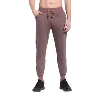 Pantalones Deportivos de Entrenamiento de Alto Rendimiento para Hombre, Corte Recto, Transpirables, Ligeros, de Lona, 100% Algodón, para Gimnasio - Product Image 1
