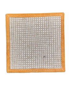 Napperons en jute tissé naturel sur mesure Tapis de table carrés moyens écologiques avec qualité d'exportation résistante à la chaleur de style classique - Product Image 3