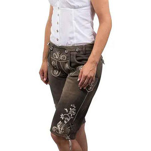 Costume Lederhosen pour femmes avec logo brodé personnalisé – Tenue haut de gamme pour l'Oktoberfest - Product Image 2