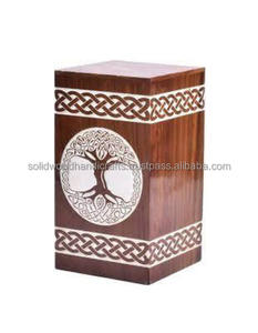 Nouvelles urnes funéraires en bois pour adultes, urnes funéraires en bois, taille personnalisée, fournitures funéraires - Product Image 4
