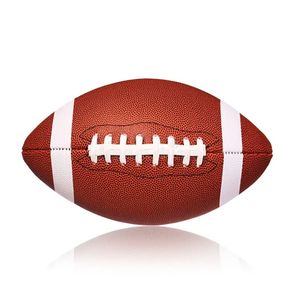 Ballons de football américain pour entraînement intérieur/extérieur, prêts pour le jeu, forte adhérence, vente en gros, équipement sportif pour équipes, fournisseur de ballons de football - Product Image 1