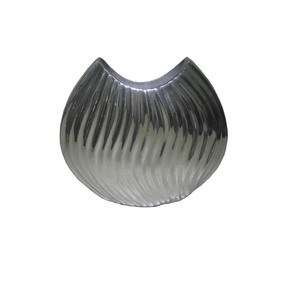 Elegante Florero de Aluminio Texturizado para Arreglos Florales y Decoración del Hogar - Product Image 4