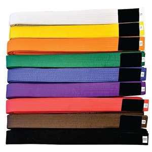 Cinturones de Karate de Algodón al por Mayor, el Mejor Estilo para Hombres y Mujeres, Cinturón de Artes Marciales con Color Personalizado, Ropa Deportiva Transpirable - Product Image 6