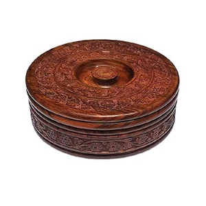Caja de Madera para Chapati, Accesorio de Presentación para Cocina, Diseñado para Promover una Comida Ordenada y un Encanto Visual Duradero - Product Image 1