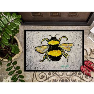 Buzzbee Bumblebee Doormat Non Slip Washable Low Pile 18H X 27W <b>Indoor</b> Outdoor Entryway Rug New Front <b>Door</b> <b>Mat</b> - Product Image 3