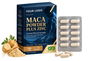 Capsules de Maca de supplément diététique de soins de santé d'OEM Odm sur mesure pour les hommes augmentant la force physique - Product Image 1