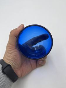 Cúpula acrílica de acrílico de gran oferta 2024 sin brida con color azul para Decoración - Product Image 5