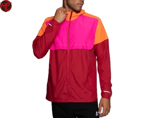Chaqueta Cortavientos con Capucha para Invierno, Personalizable con Logotipo Frontal OEM, Proveedor Mayorista de Alta Calidad, Chaqueta de Nailon para Hombre - Product Image 1