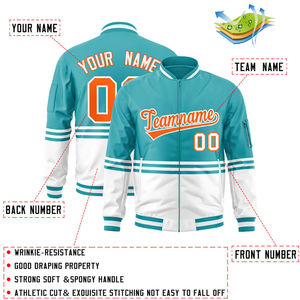 Vestes d'hiver pour hommes personnalisées OEM, en tissu polyester, chaudes, style bomber, style baseball, grandes tailles, personnalisables - Product Image 2