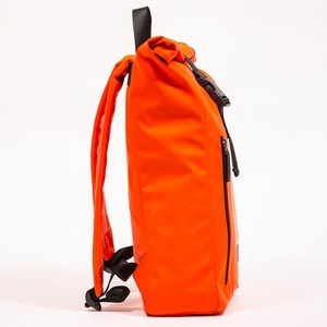 Mochila ecológica de cuero mate naranja, bolso de negocios sencillo, bolso informal de moda - Product Image 3